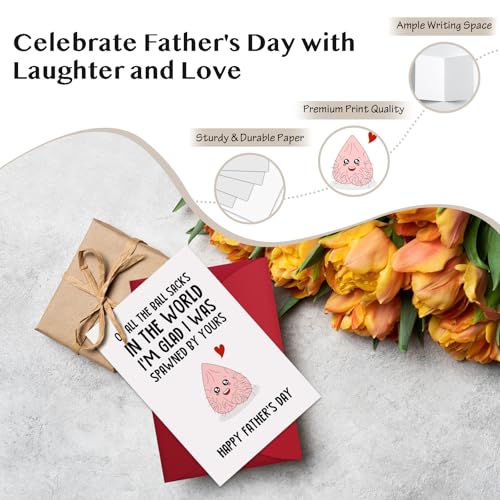 Funny Father's Day Card - Humorous Gifts for Dad from Kids