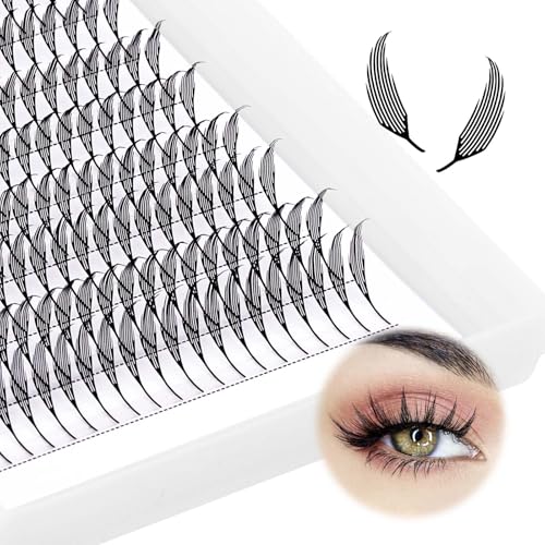 FADLASH Premade Anime Lashes Spire Fans 0.07 C Curl Manga Lash Extensions