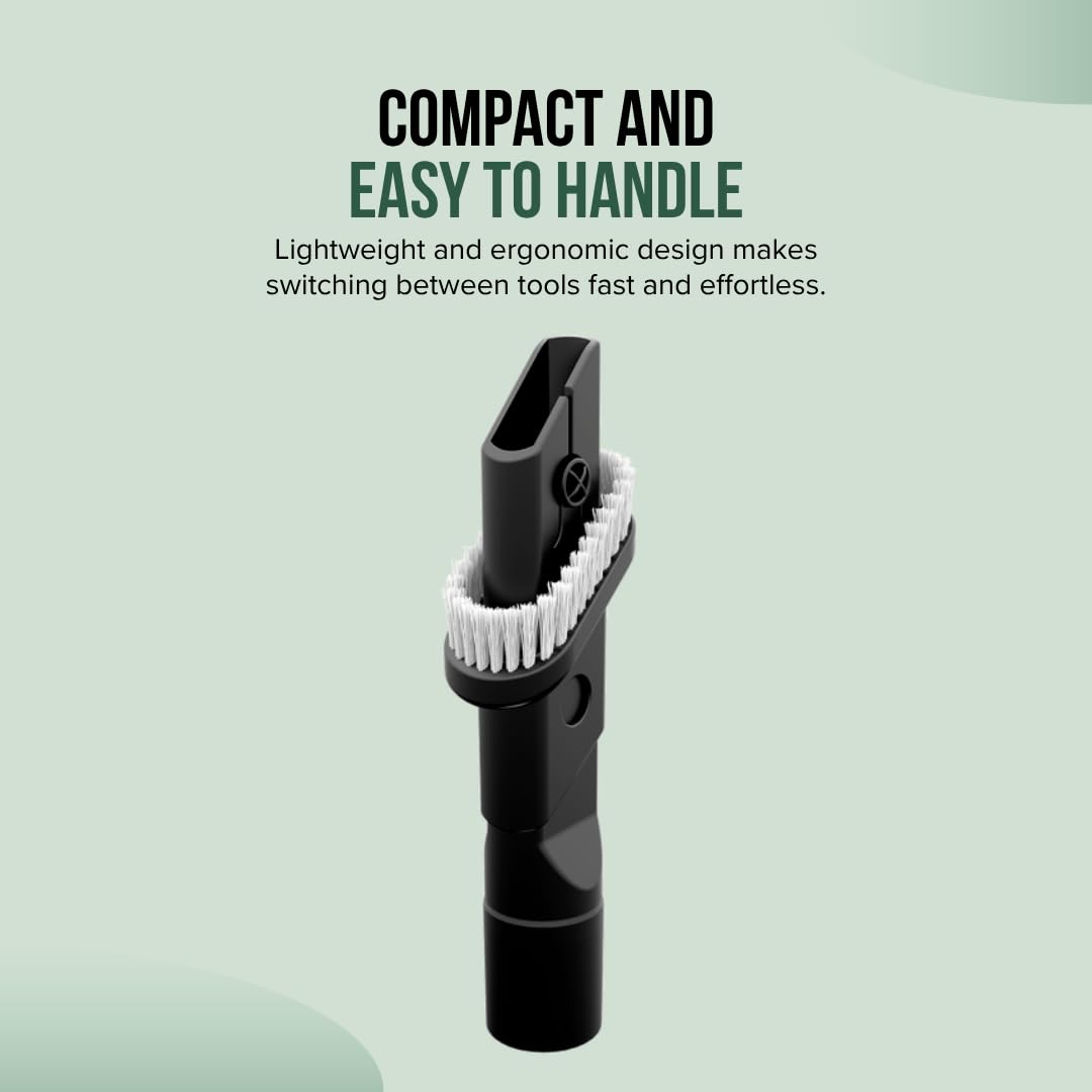 Selgo Replacement Combination Dusting Brush & Crevice Tool for Various Bissell Vacuum Cleaners