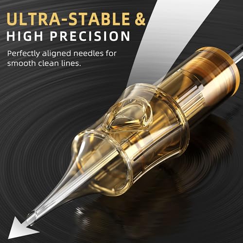 Ackbun 1209RL Round Liner Tattoo Needles Cartridges 20 Pcs