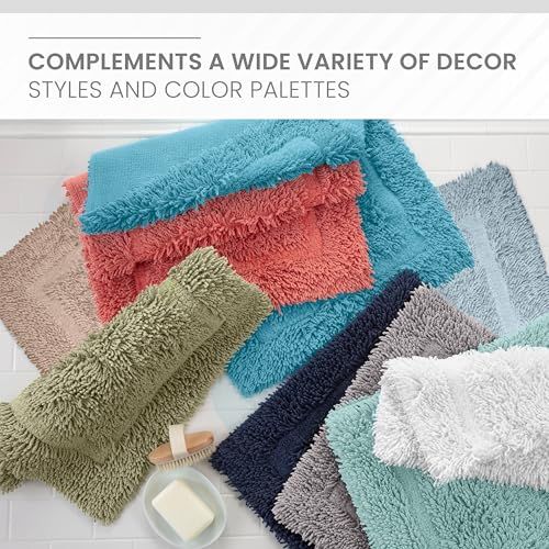 Martex Ringspun Cotton Bath Rug 20" x 30" - White
