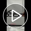 21.5in Reusable Silicone Latch Strap - Black, Heavy-Duty Lid Holder