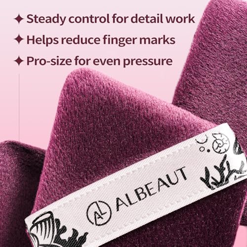 Albeaut Large Velour Powder Puff for Makeup, Diamond Soft Sponge