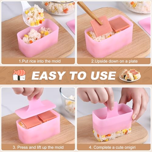 Onigiri & Musubi Maker 3-Pack - Rice Ball Mold Set