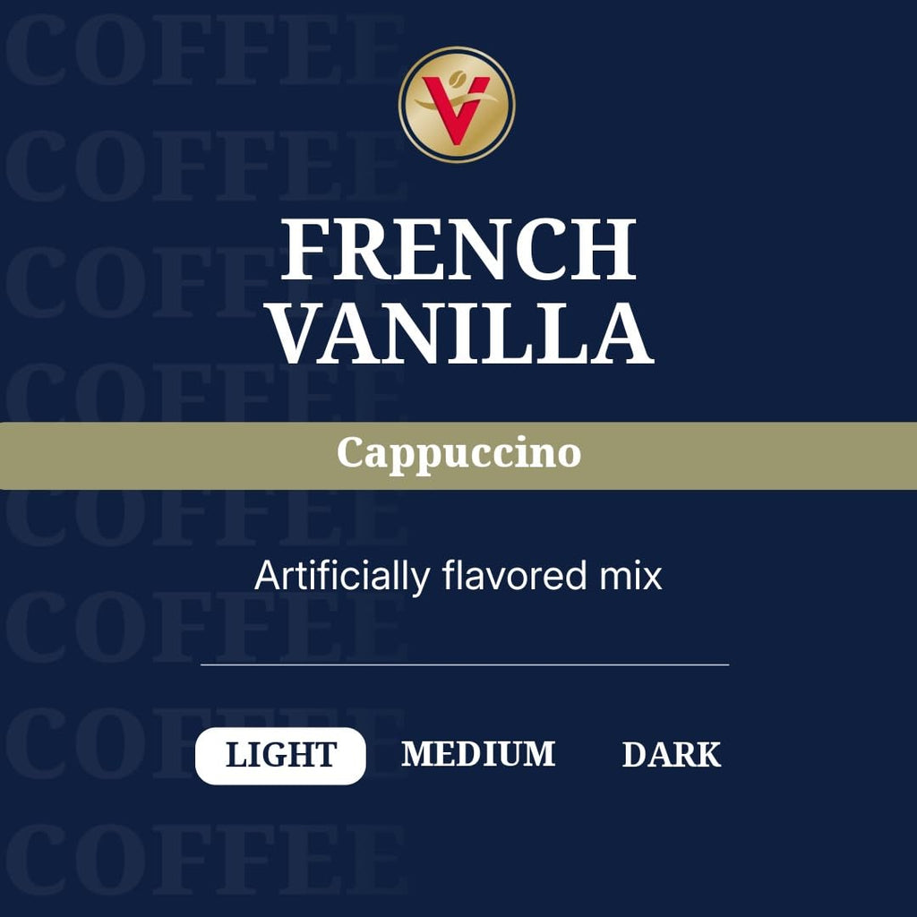 Victor Allen's Coffee French Vanilla Cappuccino Mix - 42 Count Single Serve K-Cup Pods for Keurig