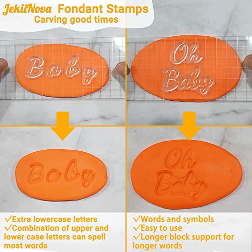 Handwriting Alphabet Cake Stamps Tool for Fondant Cookies Biscuit - Variation of Handwritingd