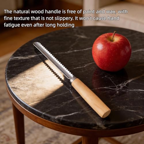 9.66" Stainless Steel Vegetable Corer with Wood Handle - 2 Pack