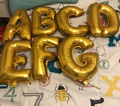 40 Inch Giant Gold Letter B Foil Balloon Birthday Party Decoration