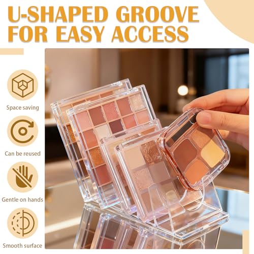 Makeup Organizer Set - 2 Slanted Eyeshadow Palette Holders