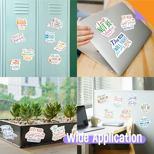 30 Inspirational Bible Verse Fridge Magnets - Motivational Magnetic Stickers