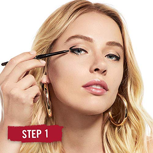 Rimmel London Exaggerate Waterproof Eye Definer Eyeliner - Blackest Black