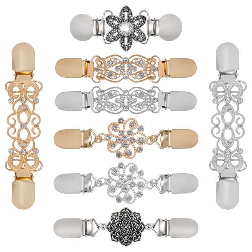 8-Pack Cinch Clips for Women's Dresses, Sweaters & Cardigans
