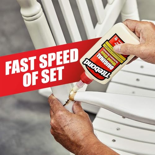 Titebond Original Wood Glue 8 oz for Woodworking and Furniture Repair
