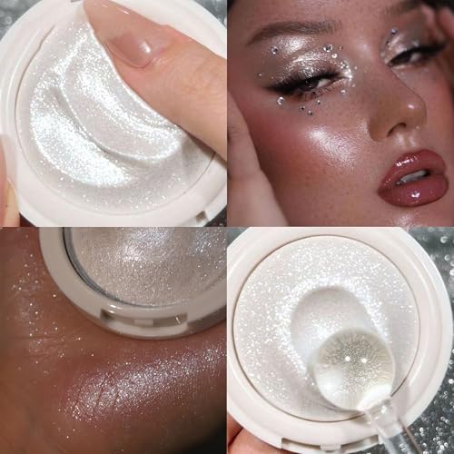 MIESCHER Starlight Radiance Chromatic Highlighter - #01 Glitter Silver