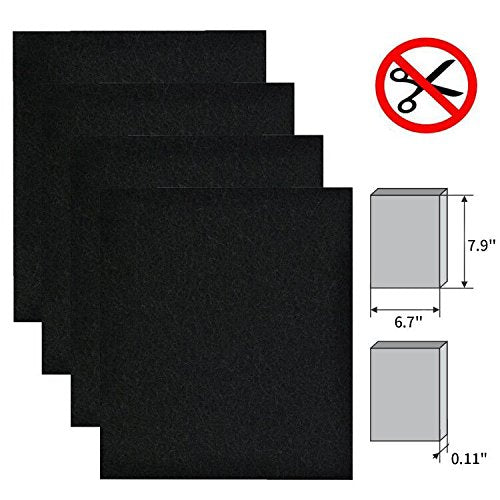 4 Pack Activated Carbon Pre-filter for Idylis Air Purifiers - Variation B