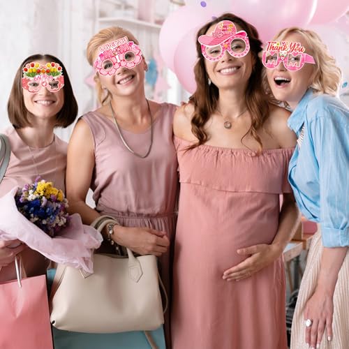 12PCS Mother's Day Party Glasses - Fun Photo Booth Props