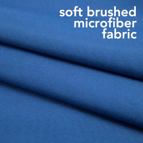 Comfyanno Fitted Cot Sheets for Daycare 2-Pack - Navy Blue