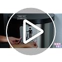Trash and Recycle Magnets for Kitchen Bins - 5.5 Inch Square