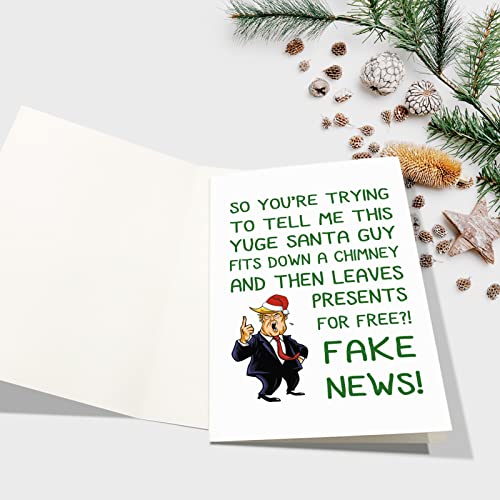 Funny Donald Trump Christmas Card - Humorous Holiday Greeting