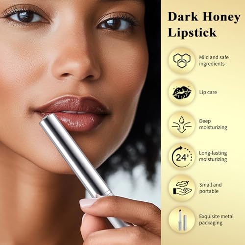 SHEEYOON Honey Tinted Lip Balm - Hydrating Sheer Lipstick with Glossy Finish
