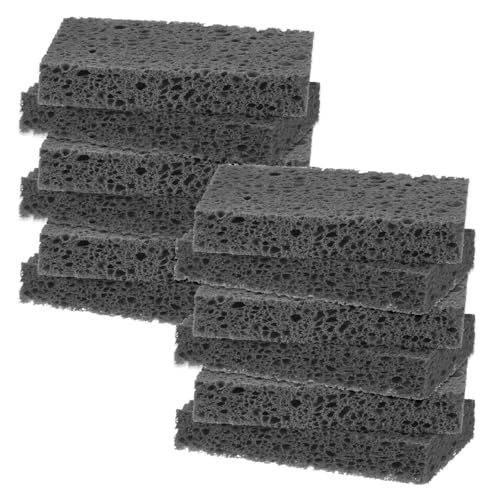 M METERXITY 12-Pack Black Non-Scratch Kitchen Sponges