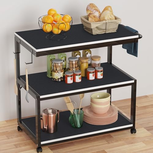 Non-Adhesive Shelf Liner 11.8" x 59" - Black EVA Drawer Mat