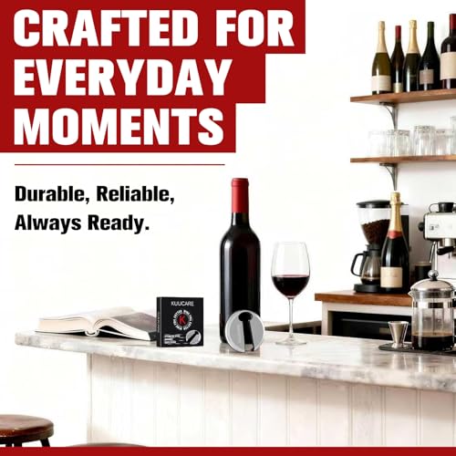 KuuCare Stainless Steel Wine Foil Cutter with Sharp Blades