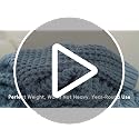 Red Knit Throw Blanket 50x60 Inches Cozy Waffle Couch Blanket - Bunnikins & Clover