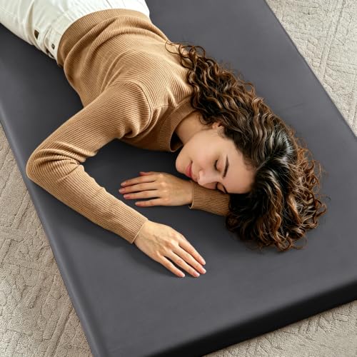 Twin Fitted Sheet for 4 Inch Trifold Mattress - Gray