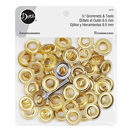 Grommets 3/8in Gold Includes Grommets & Tools