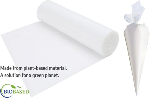 Keenpioneer 18-Inch Piping Bags | Large Capacity Biobased Disposable Pastry Bags - 100 Count