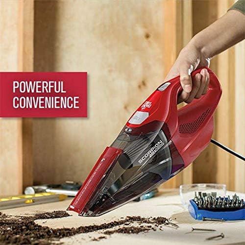Dirt Devil Scorpion Plus Handheld Vacuum Cleaner - Powerful Suction & Lightweight Design | Includes Quick Flip Tool