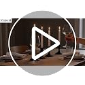 Modern Black Taper Candle Holders - Set of 2 by Viuieyid