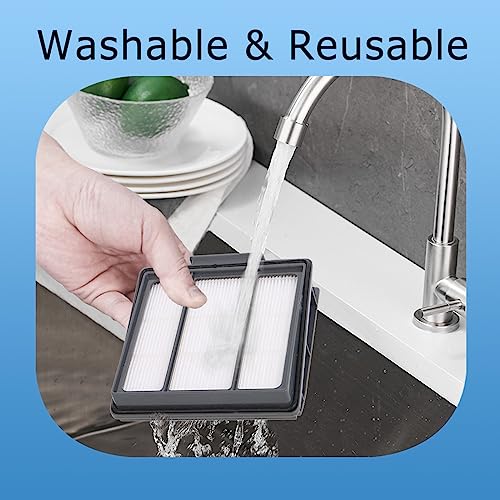Replacement HEPA Filters and Brushes for Shark Robot Vacuums