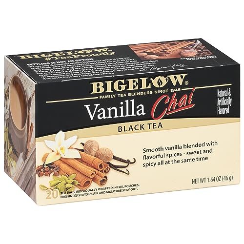 Bigelow Vanilla Chai Black Tea Bags - 120 Count, Gluten-Free