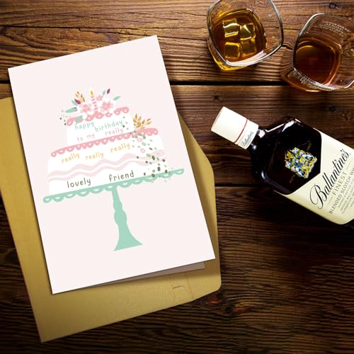 Supoeguk Birthday Card for Friends - Sweet & Heartfelt Design
