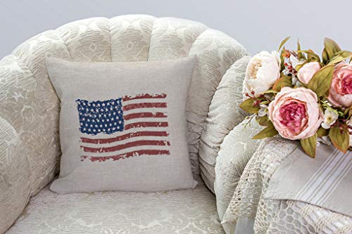 SSOIU American Flag Memorial Pillow Cover - Ssp-013, 18x18