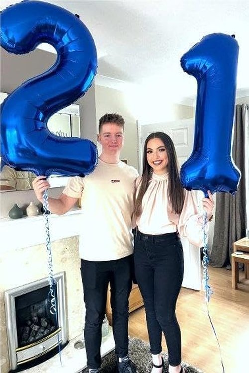 Jumbo Navy Blue Number 1 Balloon - 40 Inch Mylar Foil for 1st Birthday, Anniversaries & Photo Shoots