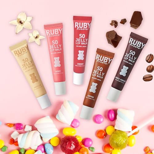 Ruby Kisses So Jelly Tinted Lip Balm - Cherry Hydrating Gloss