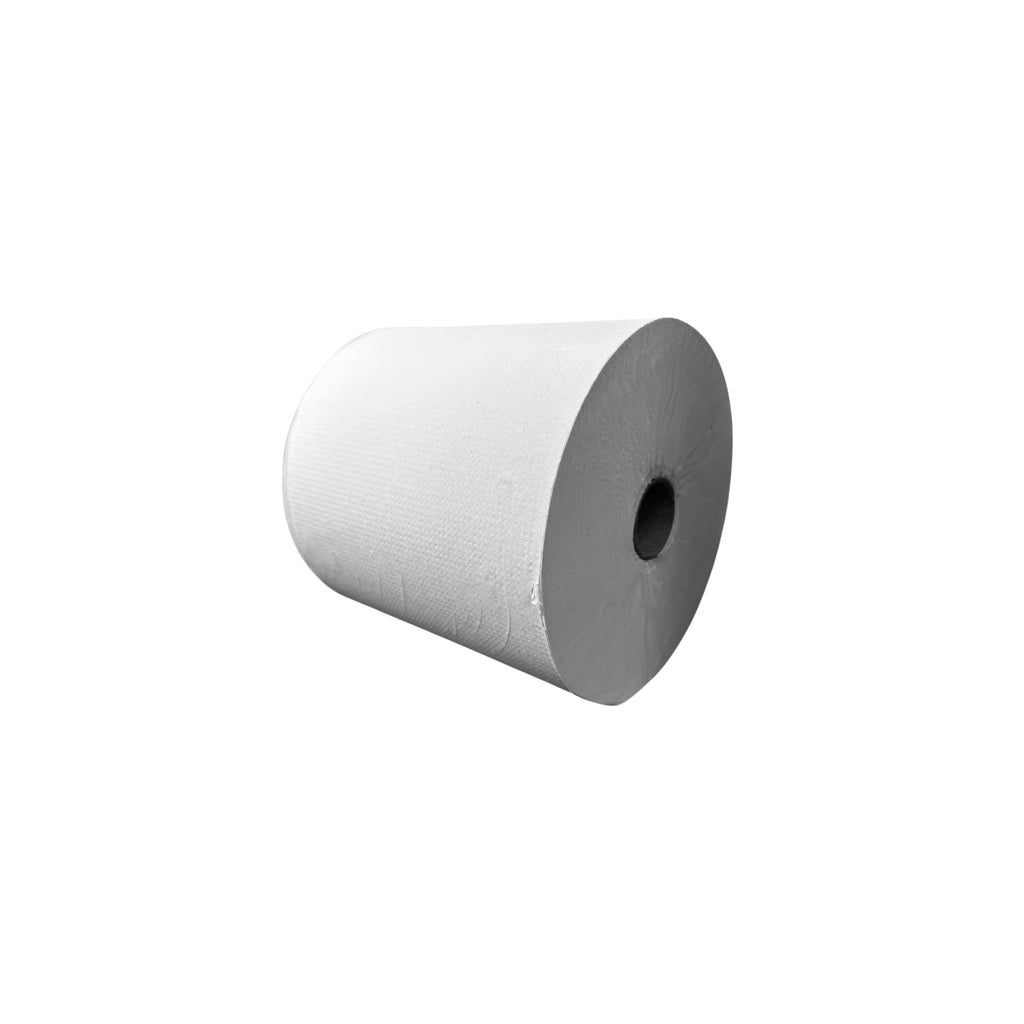 SMPLY PRO Hardwound Roll Towels – 1,000' Length, 12-Roll Case – Universal 1.5" Core Fits Most Commercial Dispensers – Durable 2-Ply White Towels for High-Traffic Restrooms, Kitchens, and Facilities