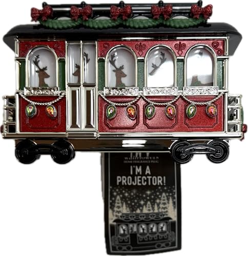 Christmas Trolley Wallflowers Fragrance Plug with Light Display