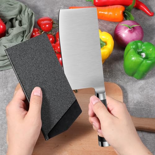 ABS Cleaver Edge Guard - 7.5” Knife Protector Sleeve for Kitchen Knives