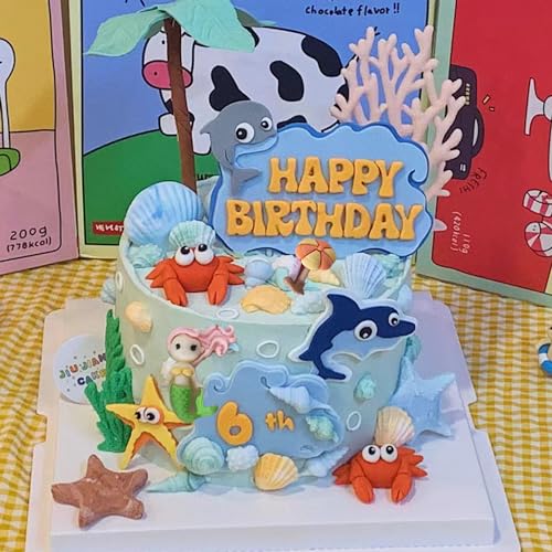Sea Life Silicone Fondant Molds Set for Cake Decorating - 2pcs