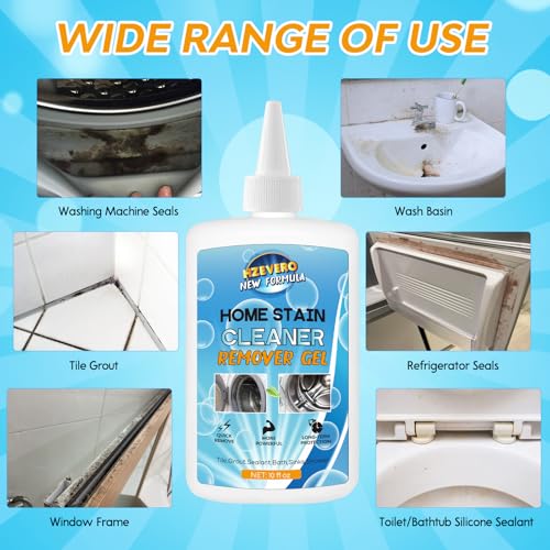 Mold Stain Remover Gel for Washing Machines & Home Use - 10 Fl Oz