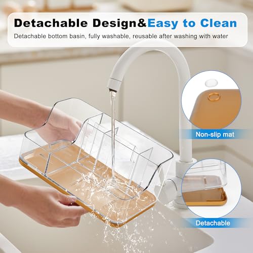 LAREKUN Gold Vanity Makeup Storage Rack for Bathroom & Vanity
