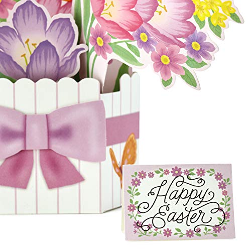 Hallmark 3D Pop-Up Easter Card with Bouquet of Flowers