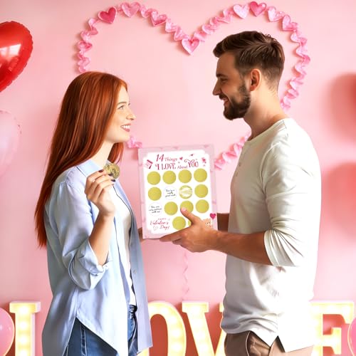 DIY Valentine's Day Scratch Off Cards - 14 Things I Love About You