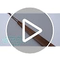 12-Inch Natural Teak Wood Cooking Spatula - Non-Toxic & Durable