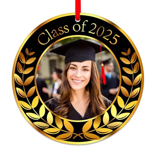 Personalized Graduation Ornament 2025 - Acrylic Photo Frame