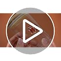 3pcs Christmas Icon Glass Storage Jars with Airtight Bamboo Lids - Gingerbread